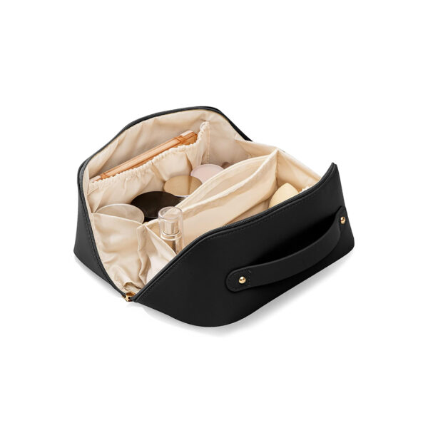 Leather Double Layer Large Organizer Bag,Travel Accessories - 画像 (2)
