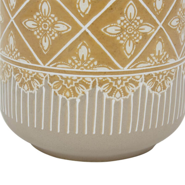 Glass Vase Minimalist Creative Hydroponic Striped Vase Ornament - 画像 (4)