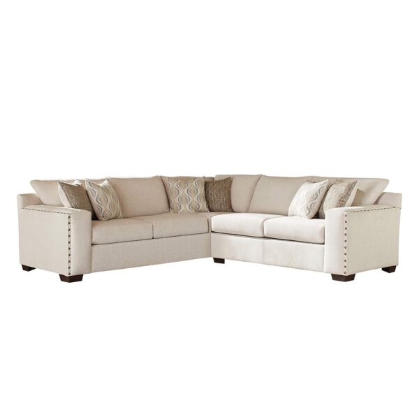 Furniture Reaux Power Motion Sofa, Power Recline - 画像 (2)