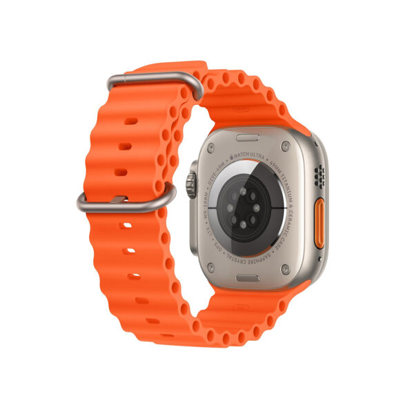 Apple Watch Series 7, Red Aluminum Case with Red Sport Band - 画像 (3)